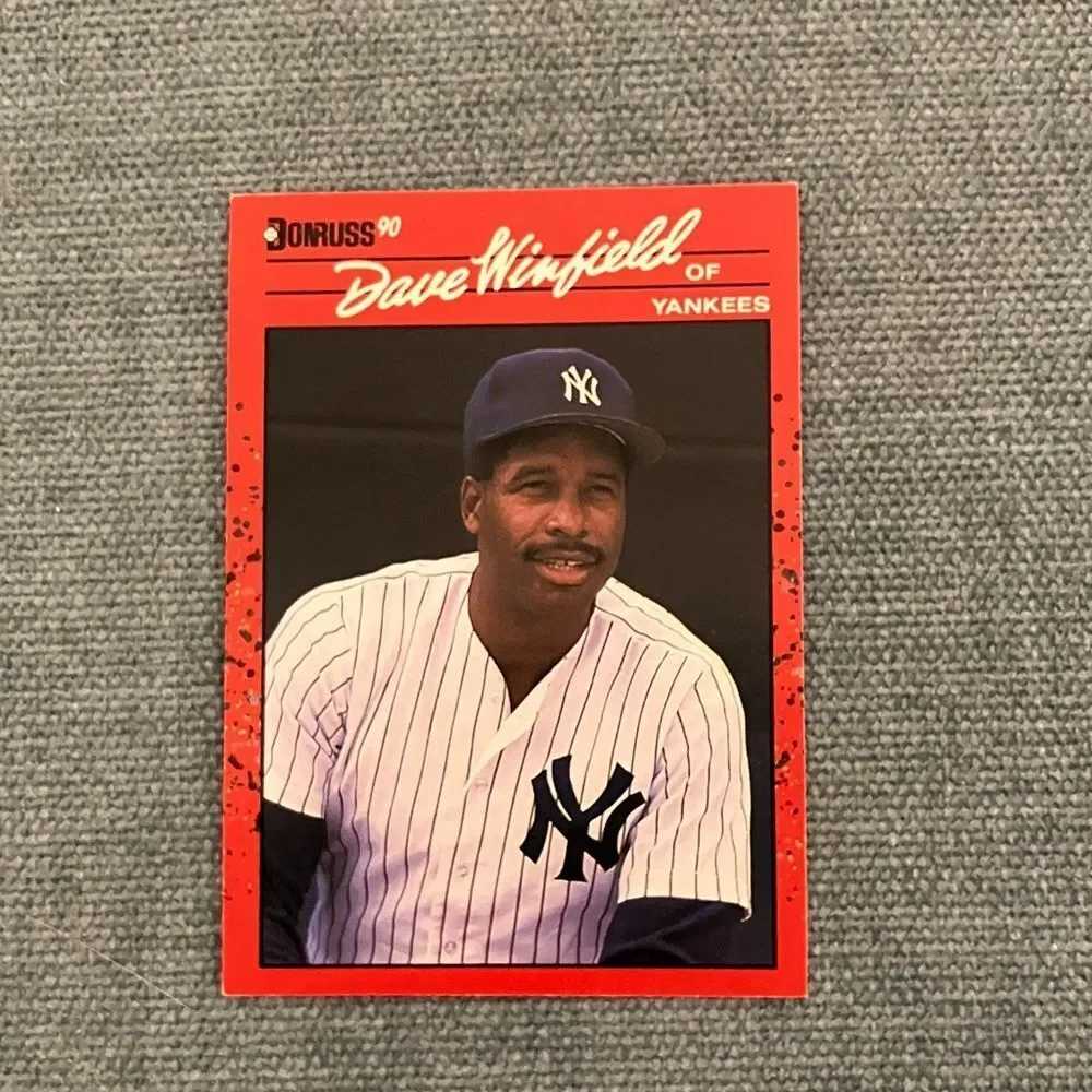 1990 Donruss New York Yankees Baseball Card Trading Card